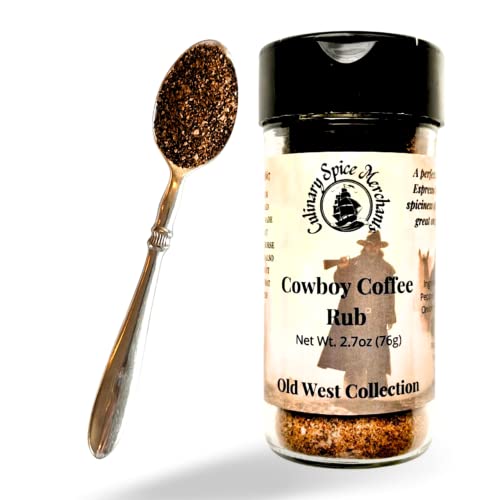 Cowboy Coffee Rub | A kick of Cayenne Pepper, a perfect Steak, Chicken, and Ribs seasoning!